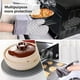 thumbnail image 2 of Juego de Guantes para Horno Guantes para Sujetar Ollas Resistentes Al 300 °C Guantes para Horno Guantes de Cocina Antideslizantes de Silicona y AlgodóN Negros, 2 of 5