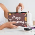 thumbnail image 7 of Cauagu Happy Thanksgiving for Tyvek Makeup Bag,Reusable Travel Cosmetic Bag Women Organizer Toiletry Bag Birthday,Gifts for Women Girlfriend Mom Teacher 6.5’’*8.9’’, 7 of 7