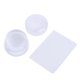 thumbnail image 2 of Estampador transparente de silicona para decoración de uñas con tapa, raspador, herramienta de impresión de uñas para manicura, 2 of 8