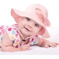 thumbnail image 2 of Baby Girl Sun Hat with UPF 50+ Outdoor Adjustable Beach Hat with Wide Brim Bucket Hats, 2 of 5