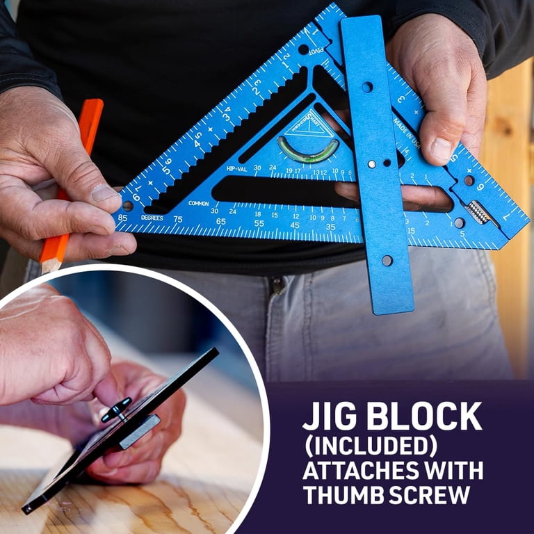 Layout Measuring Layout Measuring Tool For Woodworking Innovative Rafter Square Tool 7 ...