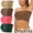 4PCS Khaki+Brown+Pink+Green, variant on YYDGH Women's Inbarely Bandeau Bra Strapless Bralette Tube Top Seamless Comfortable Stretchy Non Padded Bras Tops