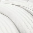 thumbnail image 3 of Greenland Home Textured Fashion Finely Stitched Bedding Set, Vineyard White, 3-Piece Full/Queen, 3 of 7