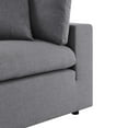thumbnail image 6 of Modular Lounge Sectional Deep Sofa Set, Sunbrella, Grey Gray, Fabric, Modern Contemporary, Outdoor Patio Balcony Cafe Bistro Garden Furniture Hotel Hospitality, 6 of 10