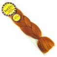 thumbnail image 2 of RastAfri Classic Jumbo Braiding Hair 5-PACK, AMBER, 2 of 2