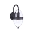 thumbnail image 6 of ZA3504-MN Craftmade Lighting Sivo - 1 Light Outdoor Wall Lantern-11.75 Inch Tall and 5 Inch Wide-Midnight Finish, 6 of 8