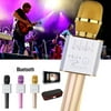 Jeobest Wireless Handheld Microphone Q9 KTV Karaoke Bluetooth USB Player Portable