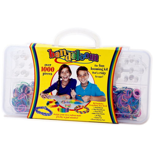 Pieces Bandaloom Loom Making Kit with 1000 the fun looming kit 