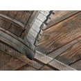 thumbnail image 4 of Ambesonne Vintage Quilted Bedspread Set 3 Pcs, Rustic Wooden Door, Queen Size, Brown, 4 of 5