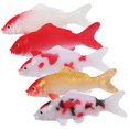 thumbnail image 3 of Koi Fish 5Pcs PVC Fish Tank Decorations with Vivid Colors and Textures, 3 of 5