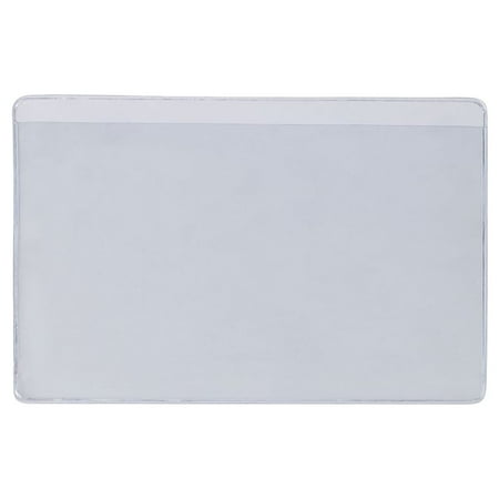 UPC: 0848109029214 | SUPERSCAN Press-On Vinyl Envelopes Long Side Open 3 x 5 Clear 50/Case LH208