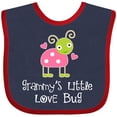 thumbnail image 3 of Inktastic Grammy Love Bug Valentines Day Childs Girls Baby Bib, 3 of 4
