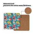 thumbnail image 4 of Xecao Japanese Koi for MDF Cork Coaster 4 Pcs,Drink Coasters,Suit for House Warming Gifts New Home ,Coffee Table Decor-Square, 4 of 7