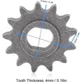thumbnail image 3 of Veeki Motor Sprocket, Metal MY1020 Motor Sprocket Motor Sprocket Portable Professional 25H 13T Metal H Chain Motor Sprocket Replacement for MY1020 Motor-0521, 3 of 5