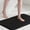 Black, variant on FRESHMINT Ultra Soft Charcoal Infused Memory Foam Bath Mat 17'' x 24'', Bath Rugs for Bathroom Non-Slip, Thick & Water Absorbent Bathroom Rugs, Room Accessories Shower Floor Mat, Washable, Cool Water