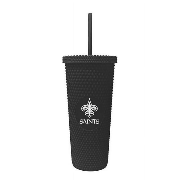 Logo Brands  Orleans Saints 24 oz Studded Tumbler
