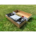 thumbnail image 3 of KennelMaster Welded Wire Dog Kennel, Indoor & Outdoor Use, Waterproof Cover Included, Black, 6ft x 4ft x 6ft, 3 of 12