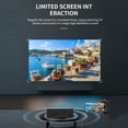 thumbnail image 3 of Hd LED Movie Projector 1080P HD Portable Projector for Outdoor and Home Theater Compatible with Phone Laptop USB Black, 3 of 7