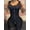 Black, variant on Women's 2-in-1 High Compression Shapewear Bodysuit - Tummy Control Hip Enhancer Adjustable Full Body Shaper No Chest Pads