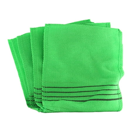 - Moduniye Korean Exfoliating Bath Scrub Washcloth Mitt - Green 4 Mitts