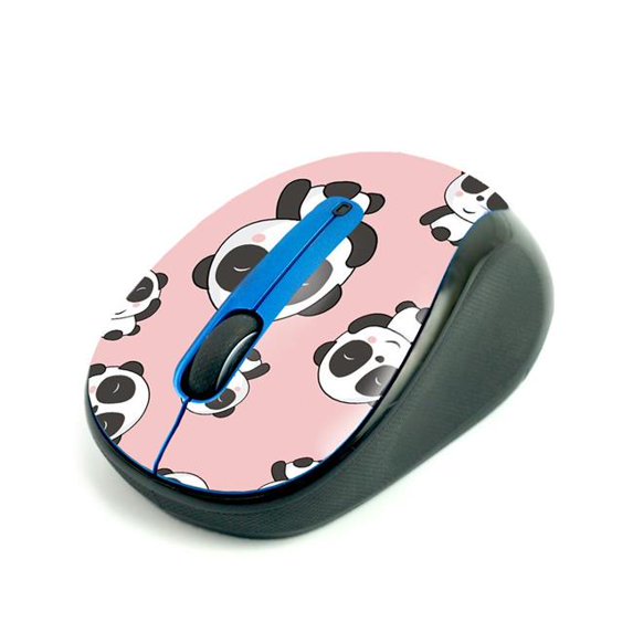 MightySkins LOGM510-Panda Hello Skin Decal Wrap for Logitech M325 Wireless Mouse Sticker - Panda Hello