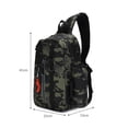 thumbnail image 3 of Bolsa de pesca Señuelo Hombro Mochila Aparejo Bolsa de transporte (Camuflaje oscuro) Ndcxsfigh Para Estrenar, 3 of 4
