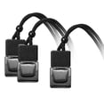 thumbnail image 4 of jifeng 3 Pieces Car Air Freshener Diffuser Auto Reusable Car Diffuser Bottles Empty gradient black, 4 of 9