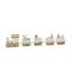 thumbnail image 1 of Christmas Wooden Train Ornament Cute Painted Toy Train With Santa Claus Snowman Crafts For New Year Xmas Party Decor Kids Gifts, 1 of 5