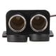 thumbnail image 5 of Adaptador Enchufe de encendedor de cigarrillos para automóvil 12V Toma de corriente dual impermeable Accesorios para autos y motos, 5 of 5