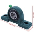 thumbnail image 4 of Lefu UCP205-16 Solid Base Pillow Block Bearing 1\" Bore Self Aligning 2 Bolt Tool, 4 of 9