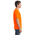 thumbnail image 2 of Gildan Hi Vis Work Short Sleeve T-Shirt, 5.3oz High Visibility Safety Shirt for Men Safety Orange Tee 2XL, 2 of 6