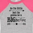 thumbnail image 4 of Inktastic So I'm Little, but I'm Gonna to Be a Big Brother Boys Baby Bodysuit, 4 of 5