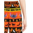 thumbnail image 5 of Disney Women's and Women's Plus Size Stitch Plush Sleep Pants, Sizes XS-3X, 5 of 6