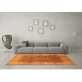 thumbnail image 3 of Ahgly Company Indoor Rectangle Oriental Orange Industrial Area Rugs, 6' x 9', 3 of 4