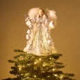 thumbnail image 2 of Decoración para árbol de ángel de Navidad Valery Madelyn, 30 cm, con luz LED, 2 of 6