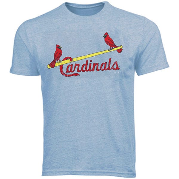 st louis cardinals light blue shirt