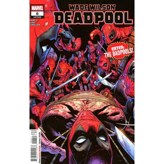 Wade Wilson: Deadpool #6 VF ; Marvel Comic Book