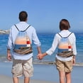 thumbnail image 5 of Honeii Lighthous1 Print Drawstring Backpack,Drawstring Bags String Backpack Gym Cinch Sack Backpack Sport Bag Draw-Medium, 5 of 6