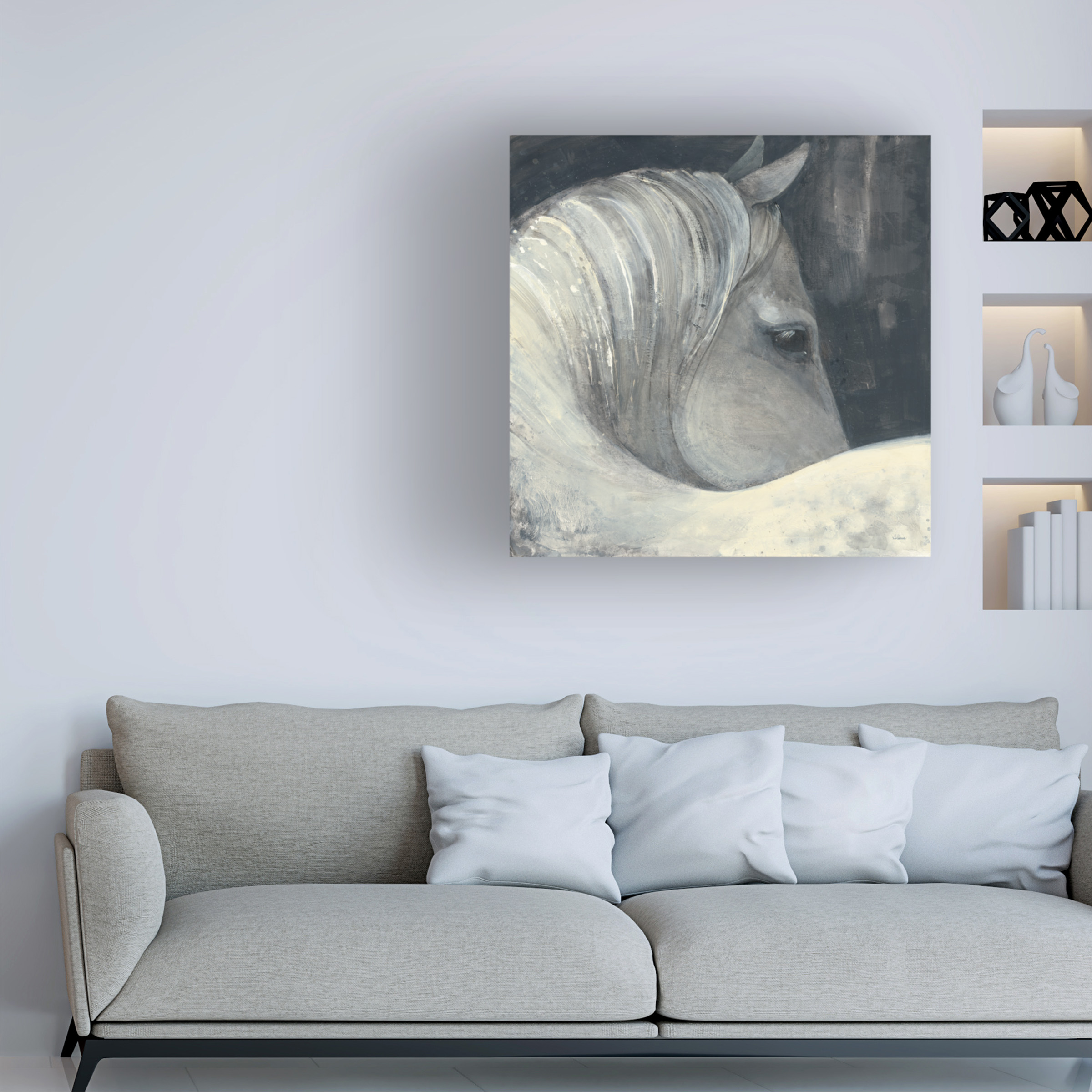 Trademark Fine Art 'Bijou Horse' Canvas Art by Albena Hristova