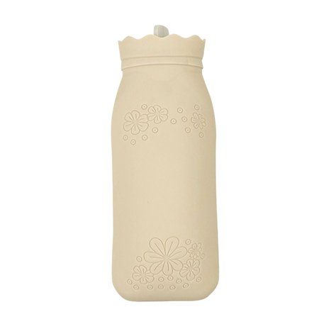 650ml Warm Belly Heat Pack Winter Water Heating Pad Hand Warmers Hot Warm Bag Hot Water Bottle BEIGE