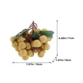 thumbnail image 2 of TABLETREANDS 2Ud Artificial Longan Decorativa Multicolor Para Hogar Y, 2 of 8
