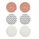 thumbnail image 1 of 6 Piezas de Almohadillas de Repuesto Reutilizables para Trapeador A Vapor para Scrubbing para Kit de Limpieza de Pisos Duros 3897A 3712, 1 of 6