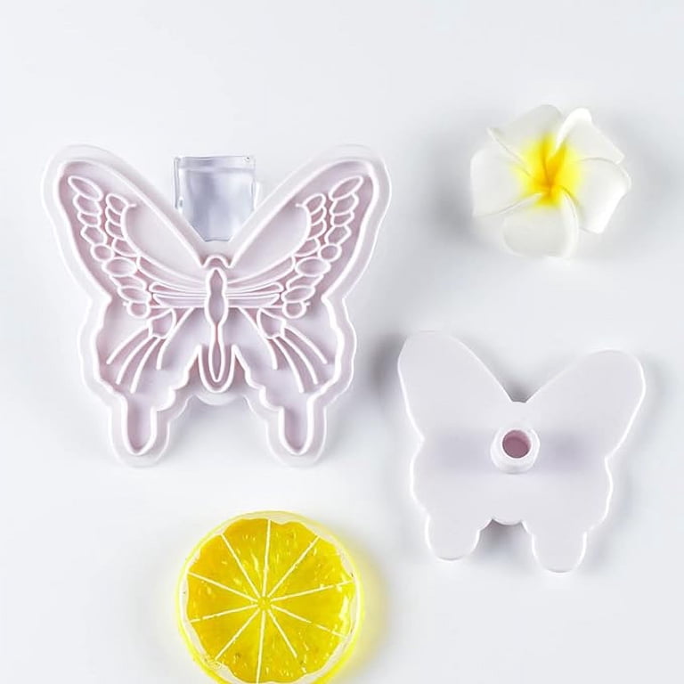 4Pcs Butterfly Fondant Mold Set - Silicone Cake Decorating Tools For Wedding, Birthday Cakes, Gum Paste, Chocolate