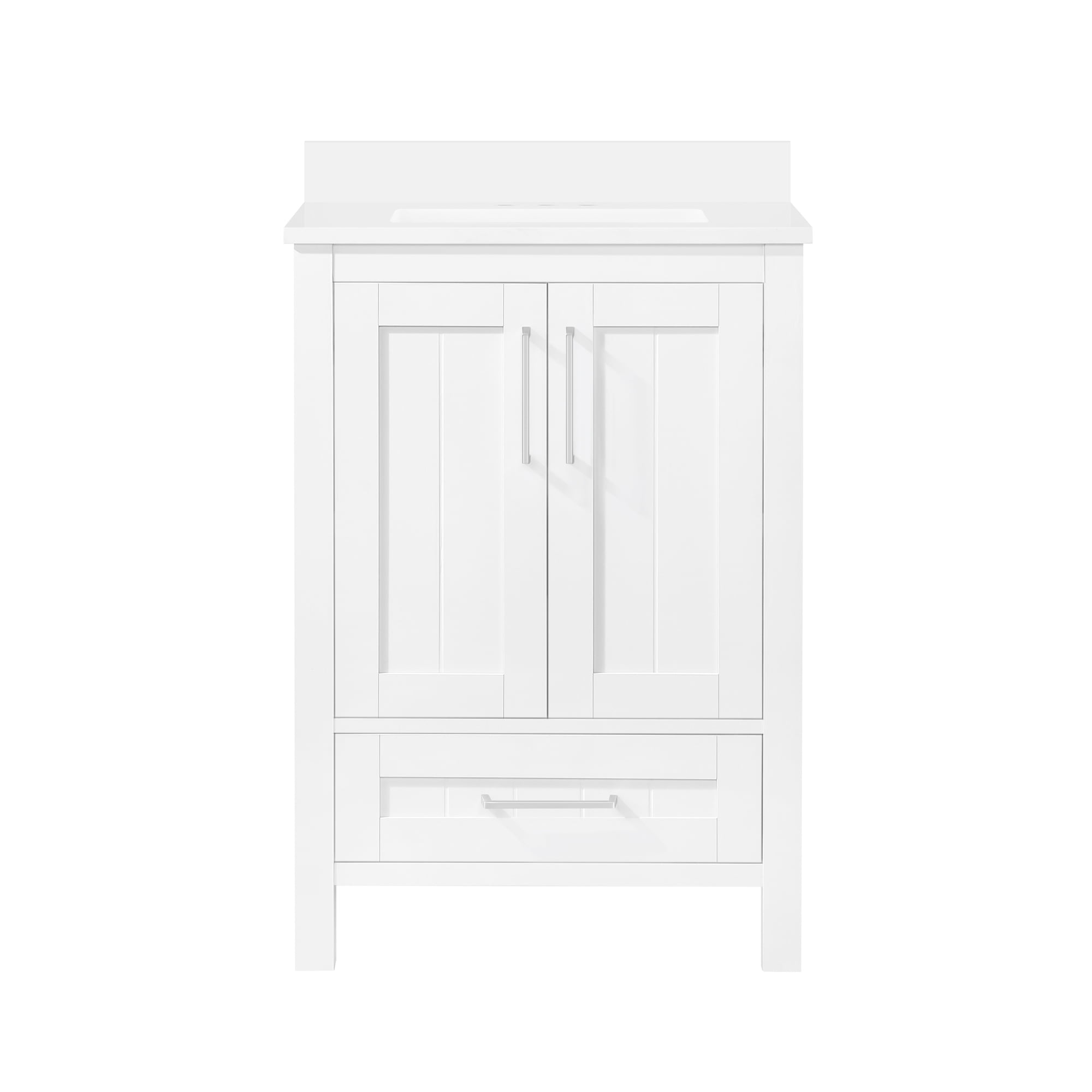 Ove Decors Kansas 24" Bathroom Vanity Combo with Top and Backsplash