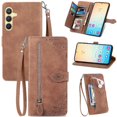 thumbnail image 1 of Funda billetera anti-golpes para GANGXUN Samsung Galaxy S25 Plus , ideal para día a día y trabajo, 1 of 5