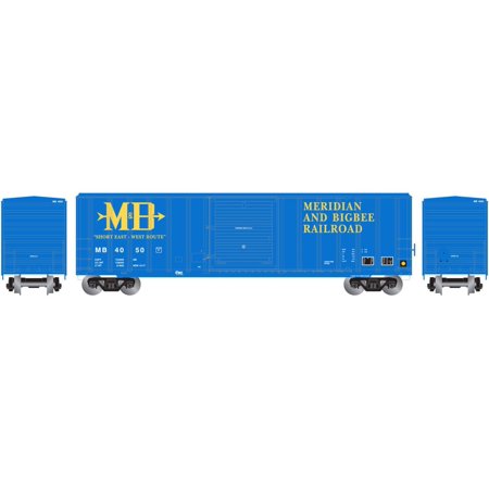 UPC 797534242739 product image for Athearn N Scale 50' FMC 5347 Box Car Meridian and Bigbee Railroad/M&B #4050 | upcitemdb.com