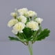 thumbnail image 5 of Claveles Artificiales de Alta Gama, 5 Ramilletes y 10 Claveles, Decoración para El Hogar, Flores de Plástico, 5 of 6