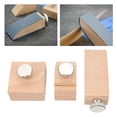 thumbnail image 4 of Synthetic Material Sandpaper Holder Beige 3Pcs 4.5X4.5X2.5 Cm, 4 of 8