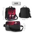 thumbnail image 2 of Invader Zim Dib Gir Insulated Lunch Bag Portable Thermal Lunchbag Reusable Bento Tote Bag Snack Bags, 2 of 9