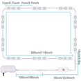 thumbnail image 3 of Led Vanity Mirror Lights, Hollywood Style Vanity Make Up Light, 10ft Ultra Bright White LED, Dimmable Touch Control Lights Strip, for Makeup Vanity Table & Bathroom Mirror, Mirror Not Included, 3 of 9